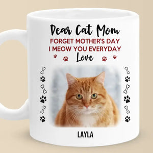 Custom Photo To One Person You May Be The World - Dog & Cat Personalized Custom Mug - Mother's Day, Gift For Pet Owners, Pet Lovers