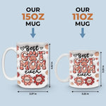 Best Dog Mom Ever - Dog & Cat Personalized Custom 3D Inflated Effect Printed Mug - Mother's Day, Gift For Mom, Dog Lovers