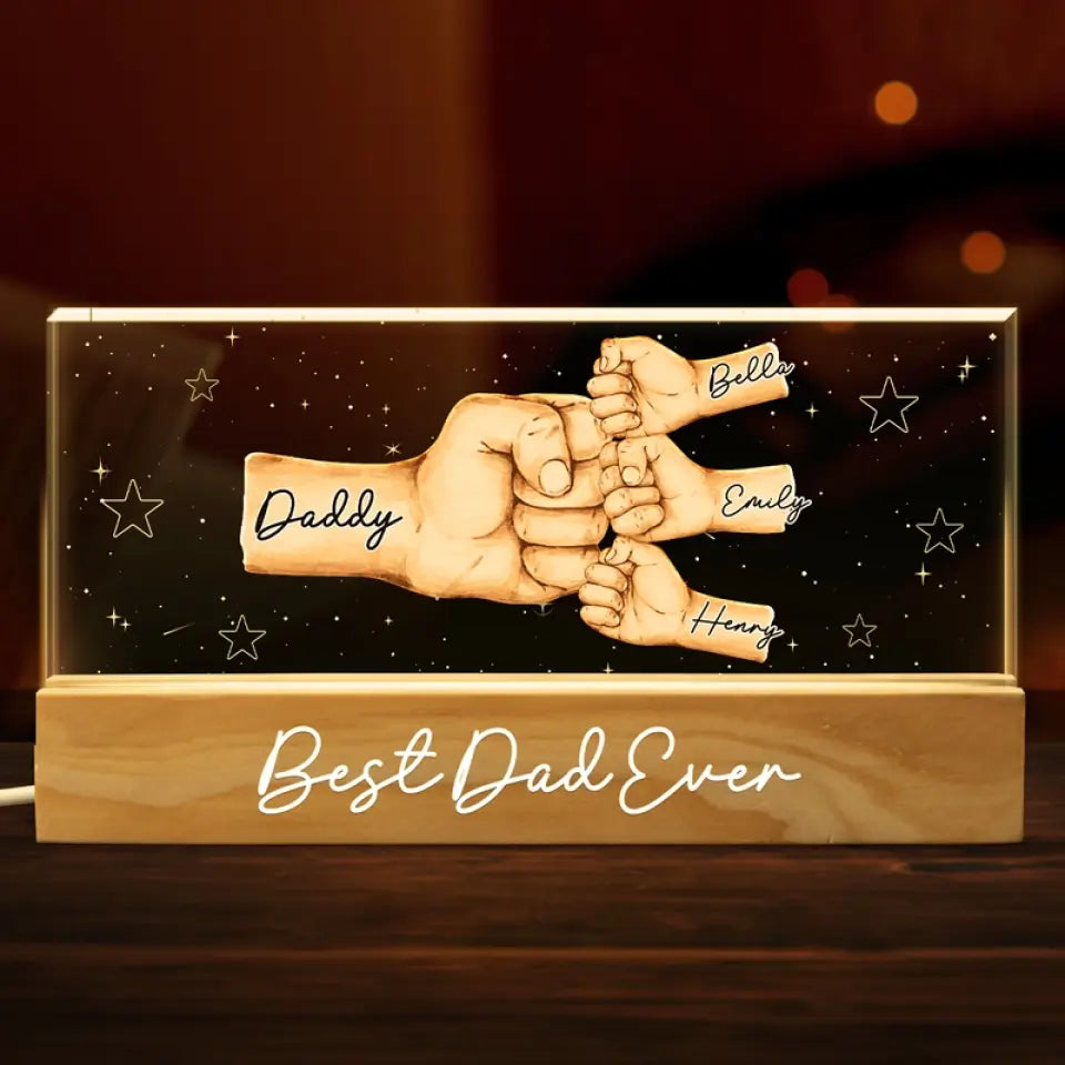 Acrylic Block 3D LED Night Light