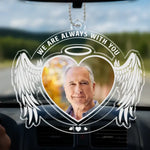 Custom Photo Memorial Angel Gifts - Personalized Car Ornament