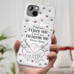 From Our First Kiss Till Our Last Breath - Couple Personalized Custom 3D Inflated Effect Printed Clear Phone Case - Gift For Husband, Wife