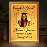 Custom Photo You Become What You Believe - Family Personalized Custom Frame Light Box - Graduation Gift For Siblings, Brothers, Sisters