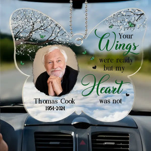 Custom Photo Always Have You In My Heart - Memorial Personalized Custom Car Ornament - Acrylic Custom Shaped - Sympathy Gift For Family Members