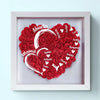 The Amazing Journey Of A Mother's Love - Family Personalized Custom Flower Shadow Box - Mother's Day, Gift For Mom, Grandma