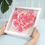 The Amazing Journey Of A Mother's Love - Family Personalized Custom Flower Shadow Box - Mother's Day, Gift For Mom, Grandma