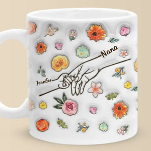 A Nana Is Someone Who's Dear In Every Way - Family Personalized Custom 3D Inflated Effect Printed Mug - Mother's Day, Gift For Mom, Grandma