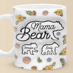 Having Somewhere To Go Is Home - Family Personalized Custom 3D Inflated Effect Printed Mug - Mother's Day, Gift For Mom, Mama Bears