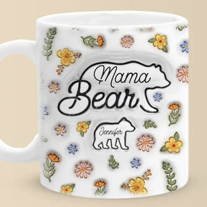 Having Somewhere To Go Is Home - Family Personalized Custom 3D Inflated Effect Printed Mug - Mother's Day, Gift For Mom, Grandma