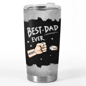 Happy Pawther’s Day - Dog & Cat Personalized Custom Tumbler - Father's Day, Gift For Pet Owners, Pet Lovers