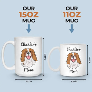 My Dog Is The Therapist I Need- Dog Personalized Custom Mug - Gift For Pet Owners, Pet Lovers
