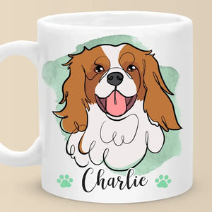 My Favorite Accessory Is My Dog - Dog Personalized Custom Mug - Gift For Pet Owners, Pet Lovers