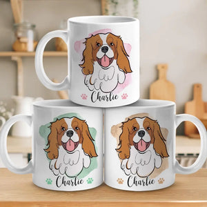 My Favorite Accessory Is My Dog - Dog Personalized Custom Mug - Gift For Pet Owners, Pet Lovers