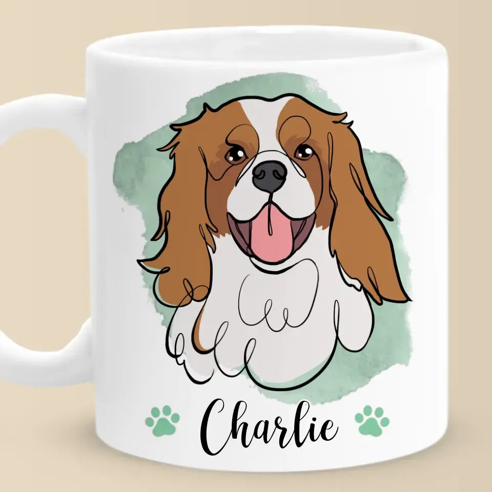 My Favorite Accessory Is My Dog Dog Personalized Custom Mug Gift F Pawfect House