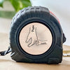 One Father Is More Than A Hundred Schoolmasters - Family Personalized Custom Tape Measure - Father's Day, Gift For Dad, Grandpa