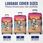 Life Is Better on a Cruise Travel Gifts for Cruise Lovers - Luggage Cover