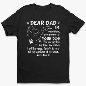 Till The Last Beat Of My Heart - Dog Personalized Custom Unisex T-shirt, Hoodie, Sweatshirt - Father's Day, Gift For Pet Owners, Pet Lovers