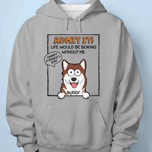 Woof You No Matter What - Dog Personalized Custom Unisex T-shirt, Hoodie, Sweatshirt - Father's Day, Gift For Pet Owners, Pet Lovers