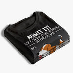 Dogs Never Lie About Love - Dog Personalized Custom Unisex T-shirt, Hoodie, Sweatshirt - Father's Day, Gift For Dad, Dog Lovers