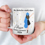 A New Journey Is Waiting For You - Family Personalized Custom Mug - Graduation Gift For Daughter, Sisters