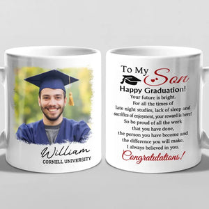 Custom Photo I Always Believed In You - Family Personalized Custom Mug - Graduation Gift For Family Members, Siblings, Brothers, Sisters