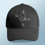 Custom Family Hand Holding Name Gifts - Personalized Embroidered Cap