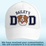 Custom Photo An Animal’s Eyes Have The Power - Dog & Cat Personalized Custom Full Embroidered Cap - Gift For Mom, Dog Lovers