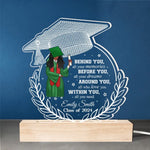 If You Dream It, You Can Do It - Family Personalized Custom Shaped 3D LED Light - Graduation Gift For Daughter, Sister, Granddaughter