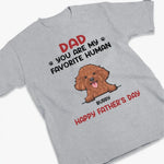 Thanks To Him, I Could See A Future - Dog & Cat Personalized Custom Unisex T-shirt, Hoodie, Sweatshirt - Father's Day, Gift For Dad, Dog Lovers