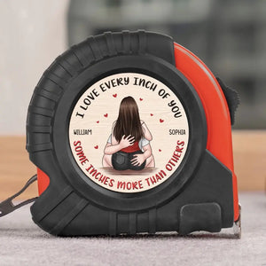 You Stole My Heart But I’ll Let You Keep It - Couple Personalized Custom Tape Measure - Gift For Husband Wife, Anniversary