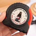 You Stole My Heart But I’ll Let You Keep It - Couple Personalized Custom Tape Measure - Gift For Husband, Wife, Couple