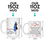 You Believe You Could, So You Did - Family Personalized Custom Mug - Graduation Gift For Daughter