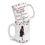 I Finally Graduated - Family Personalized Custom Mug - Graduation Gift For Family Members, Siblings, Brothers, Sisters