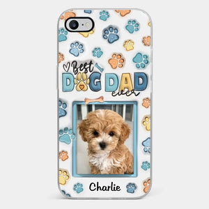Best Dog Mom Ever - Dog & Cat Personalized Custom 3D Inflated Effect Printed Clear Phone Case - Mother's Day, Gift For Pet Owners, Pet Lovers