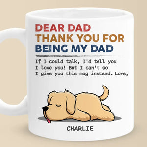 I Love You Day By Day - Dog Personalized Custom Mug - Gift For Pet Owners, Pet Lovers