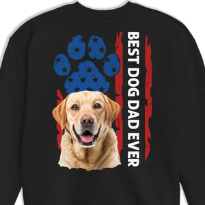 Custom Photo Dog Meet Me Happy - Dog & Cat Personalized Custom Back Printed Unisex T-shirt, Hoodie, Sweatshirt - Gift For Pet Owners, Pet Lovers