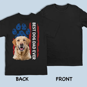 Custom Photo Dog Meet Me Happy - Dog & Cat Personalized Custom Back Printed Unisex T-shirt, Hoodie, Sweatshirt - Gift For Pet Owners, Pet Lovers