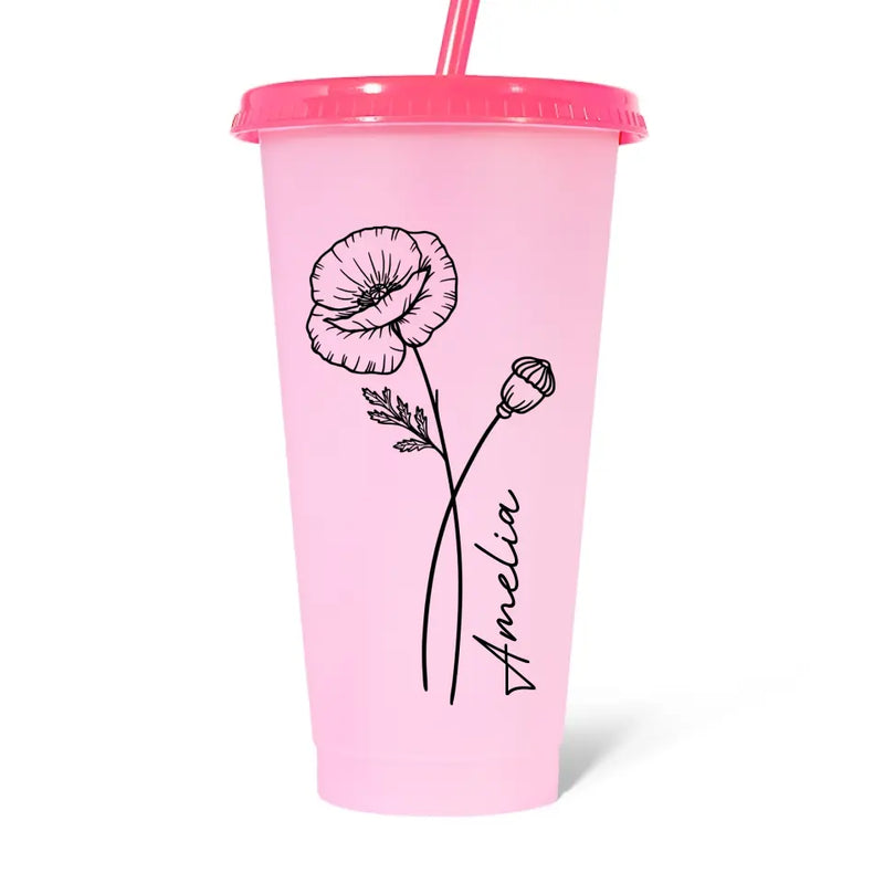 I Want To Vacation So Long - Bestie Personalized Custom Changing Color Cup - Summer Vacation Gift, Birthday Pool Party Gift For Best Friends, BFF, Sisters