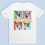 Custom Photo Pets Leave Paw Prints On Our Hearts - Dog & Cat Personalized Custom Unisex T-shirt, Hoodie, Sweatshirt - Gift For Mom, Dog Lovers