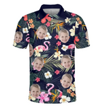Custom Photo Dad, You’ve Always Been The Coolest - Family Personalized Custom All Over Print Polo Shirt - Father's Day, Gift For Family