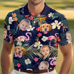 Custom Photo Dad, You’ve Always Been The Coolest - Family Personalized Custom All Over Print Polo Shirt - Father's Day, Gift For Family