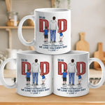 Family Is Hidden Treasures - Family Personalized Custom Mug - Father's Day, Gift For Dad