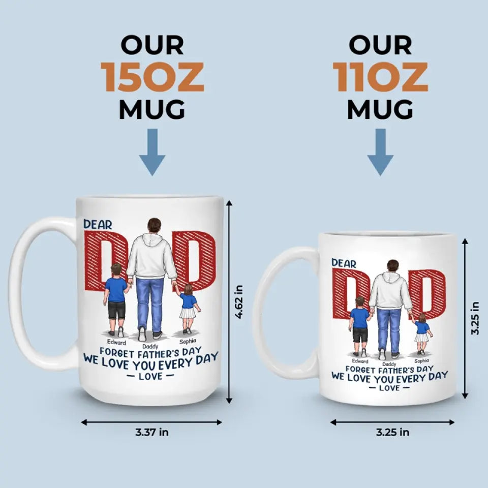 Family Is Hidden Treasures - Family Personalized Custom Mug - Father's Day, Gift For Dad