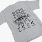 Reel Cool Grandpa Fishing - Family Personalized Custom Unisex T-shirt, Hoodie, Sweatshirt -Father's Day, Gift For Grandpa
