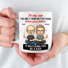 Be Loved For The Rest Of Your Life - Family Personalized Custom Mug - Father's Day, Gift for Son