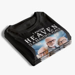 Custom Photo Our Dad Will Be In Our Hearts Forever - Memorial Personalized Custom Unisex T-shirt, Hoodie, Sweatshirt - Sympathy Gift For Family