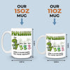 Some People Are Worth Melting For - Family Personalized Custom 3D Inflated Effect Printed Mug - Father's Day, Gift For Dad, Grandpa