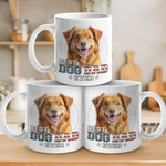 Custom Photo A House Is Not A Home Without A Pet - Dog & Cat Personalized Custom Mug - Father's Day, New Arrival, Gift For Dad, Dog Lovers
