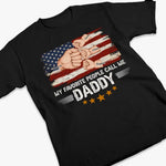 A Son Is The Clearest Reflection Of His Father -  Family Personalized Custom Unisex T-shirt, Hoodie, Sweatshirt - 4th of July, Father's Day, Gift For Dad