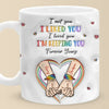 Be The Rainbow In Someone Else's Cloud - Couple Personalized Custom 3D Inflated Effect Printed Mug - Gift For Husband Wife, Anniversary, LGBTQ+