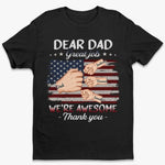 Great Job, I'm Awesome Thanks To You - Family Personalized Custom Unisex T-shirt, Hoodie, Sweatshirt - 4th Of July, Father's Day, Gift For Dad